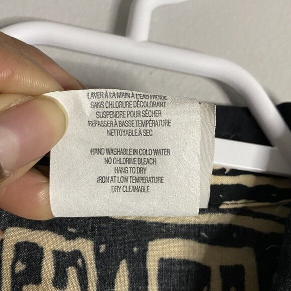 Jane Lane Collection Women's Vintage Patterned Button-Up Shirt Sz M - Picture 8 of 8